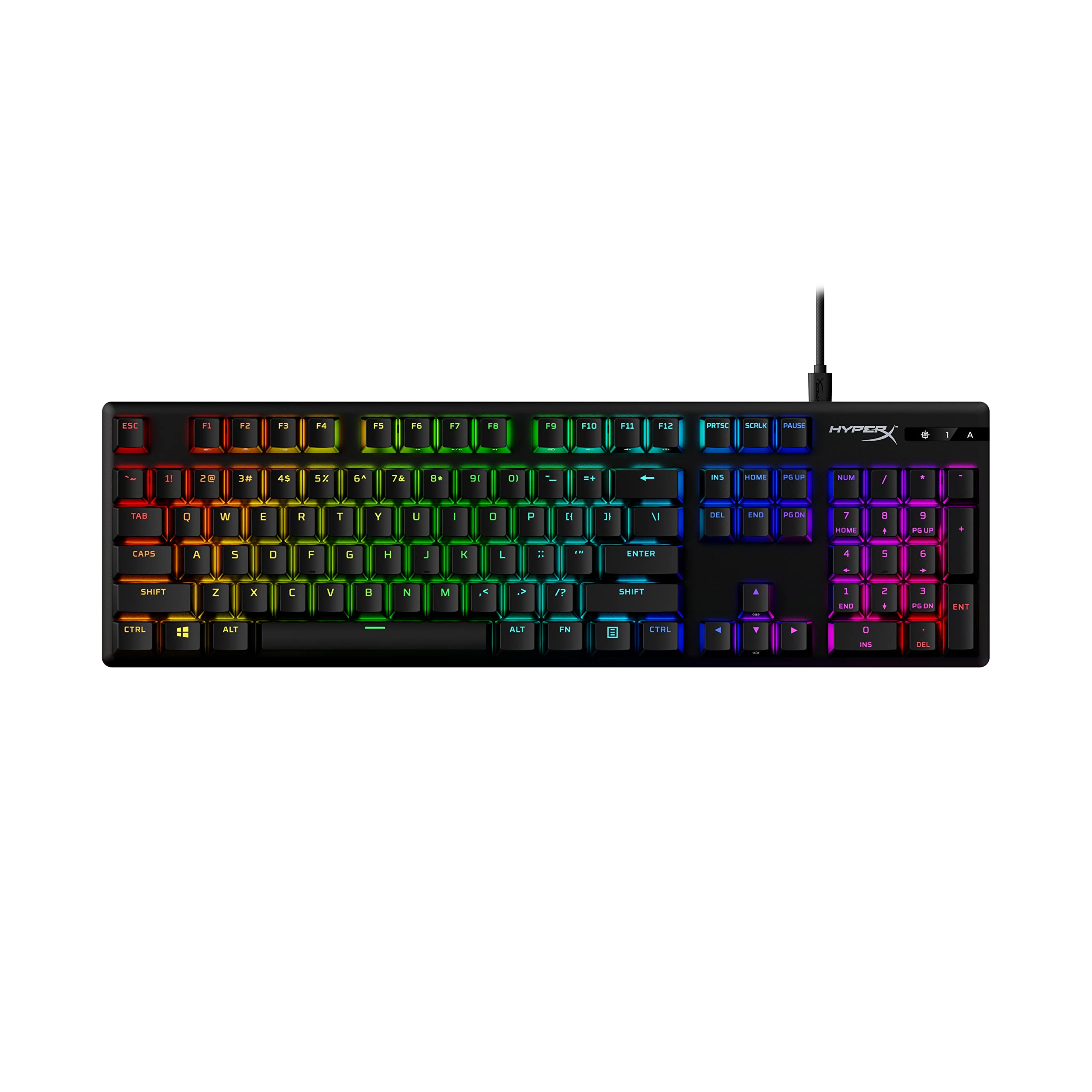 HyperX Alloy Origins PBT Mechanical Full Size Gaming Keyboard (Hyperx Blue Switches) $66 + Free Shipping