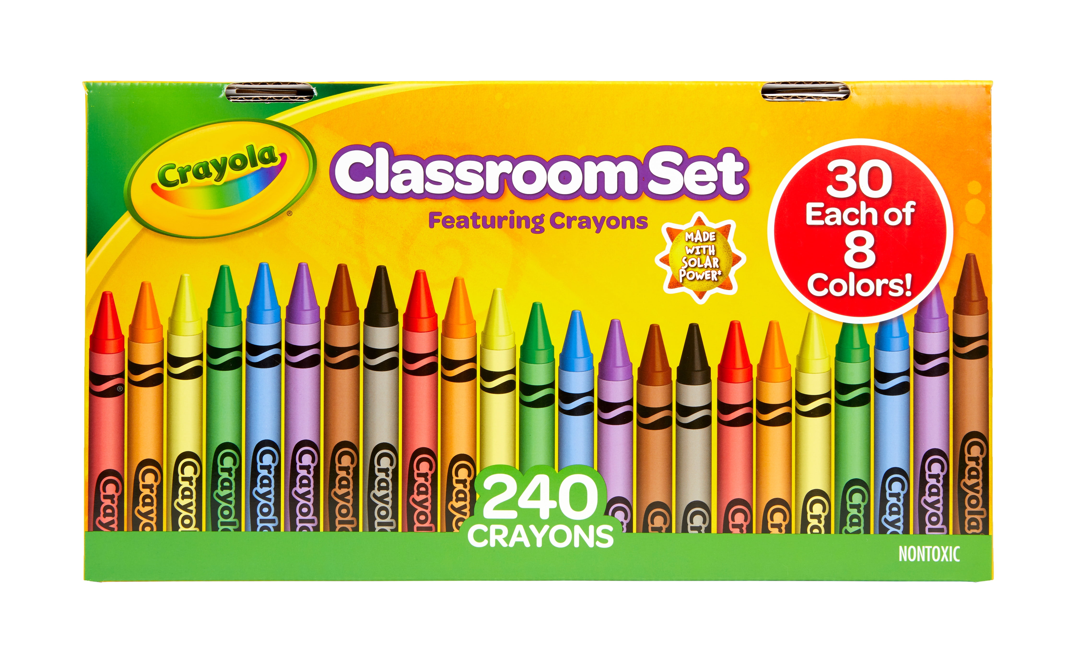 240-Count Crayola Classroom Set Crayons $9.97 + Free S&H w/ Walmart+ or $35+