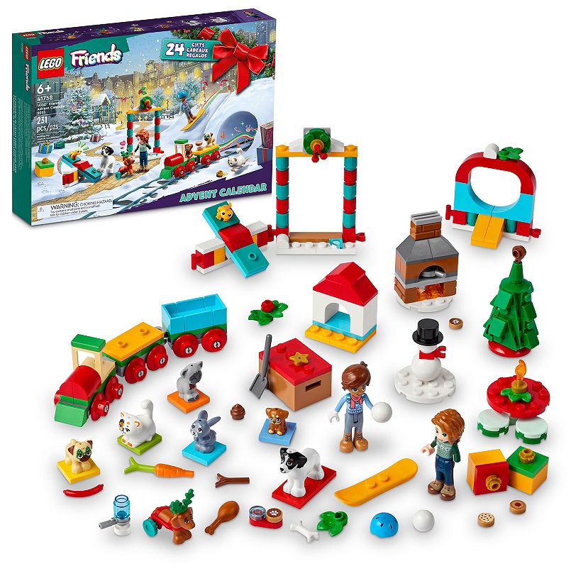 LEGO Advent Calendar Building Toy Sets: 231-Piece Friends $14, 320-Piece Star Wars $18 + More + Free Shipping on Orders $49+
