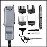 10-Piece Conair Simple Cut Hair Clipper Kit $8