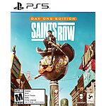 Saints Row Day 1 Edition w/ Saint's Row Keychain (PS5, PS4, Xbox Series X) $10 + Free Shipping