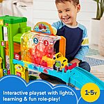 Fisher-Price Little People Kids' Light-Up Smart Stages Learning Garage Playset $19.49 + Free Shipping w/ Prime or on $35+