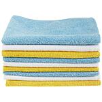 24-Pack 16&quot; x 12&quot; Amazon Basics Microfiber Cleaning Cloths (Blue/White/Yellow) $8.98 w/ S&amp;S + Free Shipping w/ Prime on orders $35