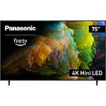 Panasonic W95 Series Mini LED 4K144hz Ultra HD Smart Fire TV: 55&quot; $470, 65&quot; $598, 75&quot; $750 + Free Shipping $469.99
