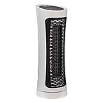 18&quot; Comfort Zone 1500W Ceramic Energy-Save Space Heater (White) $15.50 + Free S/H w/ Walmat+ or on $35+