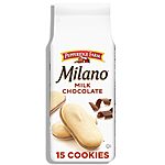 6-Oz Pepperidge Farm Milano Cookies (Milk Chocolate) $2.36 w/ S&amp;S + Free Shipping w/ Prime or on orders over $35