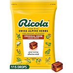 115-Count Ricola Original Herb Cough Drops $5.39 + Free Shipping w/ Prime or $35+