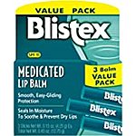 3-Pack 0.15-Oz Blistex Medicated Lip Balm $2.57 w/ S&amp;S + Free Shipping w/ Prime or on $25+
