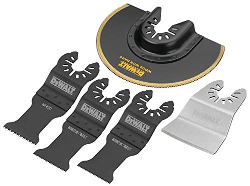 5-Piece DEWALT Oscillating Tool Blades Kit $19 + Free Shipping w/ Prime or on $35+ $20