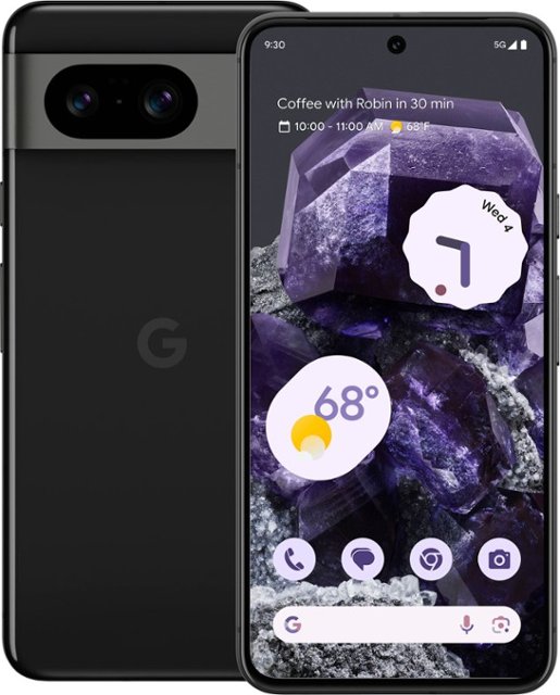 6.2" 128GB Google Pixel 8 5G Unlocked Smartphone (Obsidian) $470 + Free Shipping w/ Prime