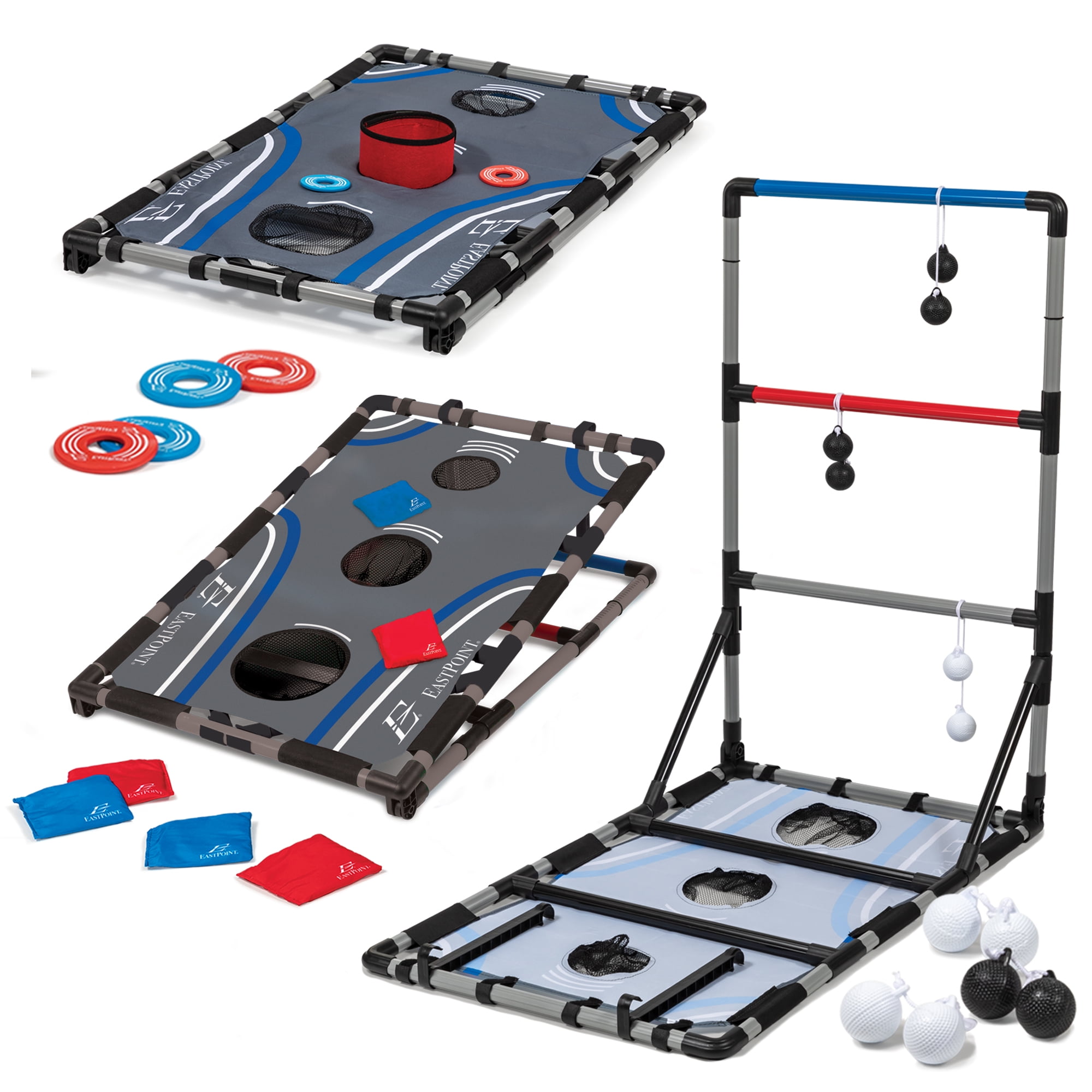 EastPoint Sports 3-in-1 Tailgate Game Set (Cornhole, Ladderball, Washer Toss) $25.76 + Free S&H w/ Walmart+ or $35+