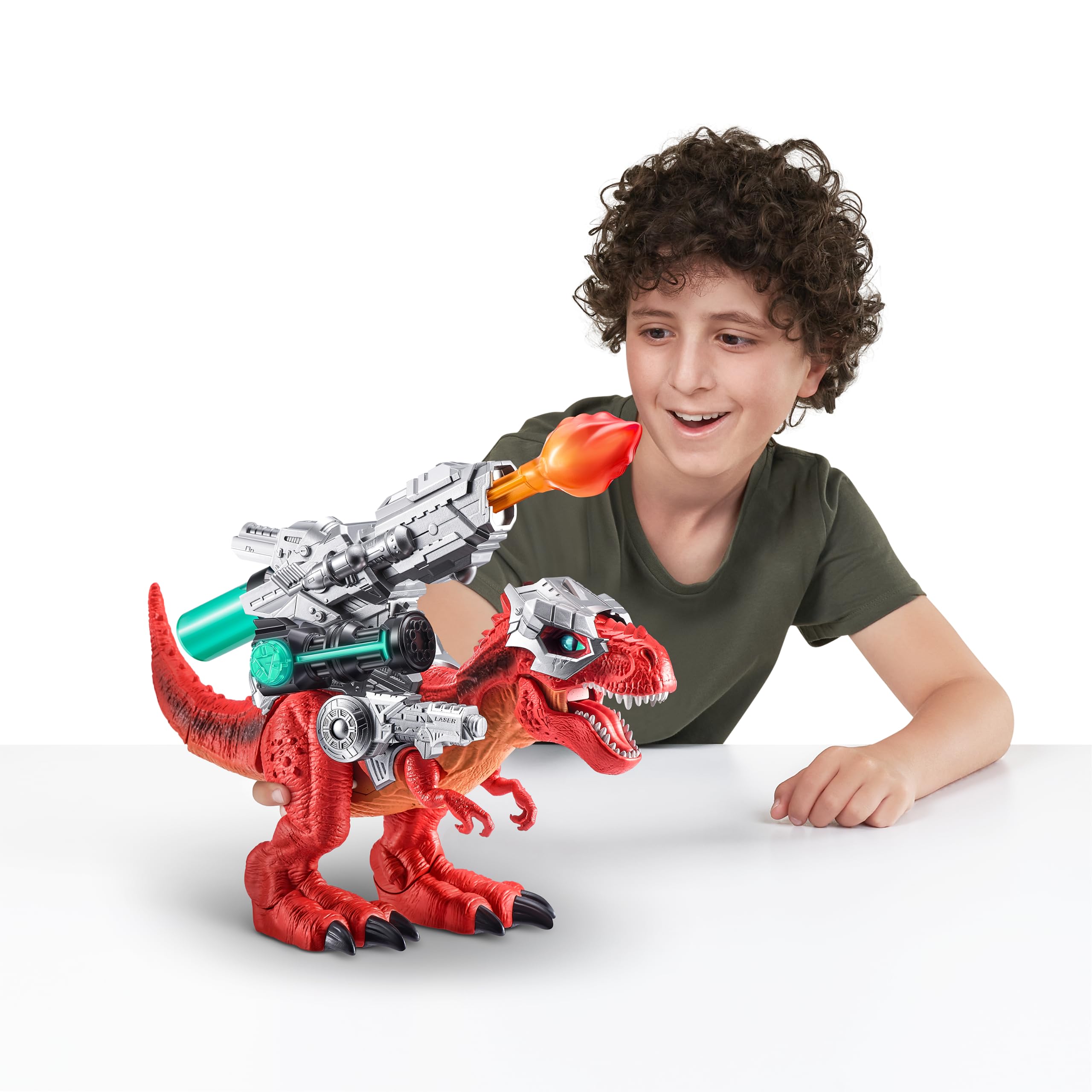 Zuru Robo Alive Dino Wars Mega-Rex w/ Armor & Blaster $9.96 + Free Shipping w/ Prime or on $35+
