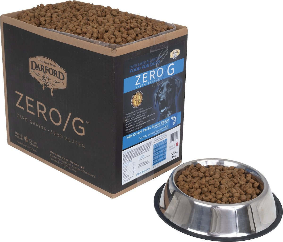 14-lb Darford Zero/G Dry Dog Food (Wild Caught Pacific Salmon Recipe) $27.59 w/ Autoship + Free S&H on $49+