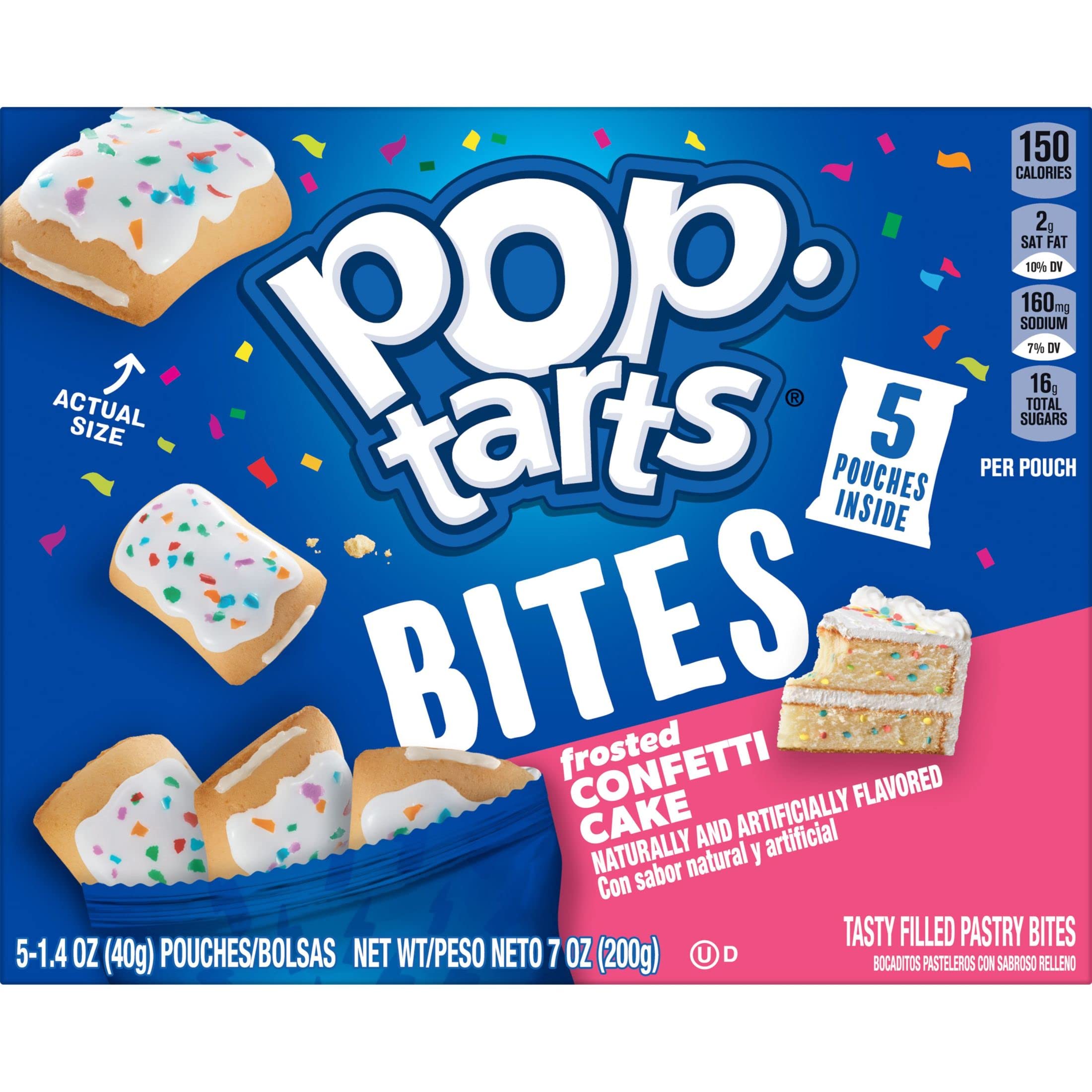 25-Count Pop-Tarts Baked Pastry Bites (Frosted Confetti Cake) $12.22 w/ S&S + Free Shipping w/ Prime or on $35+