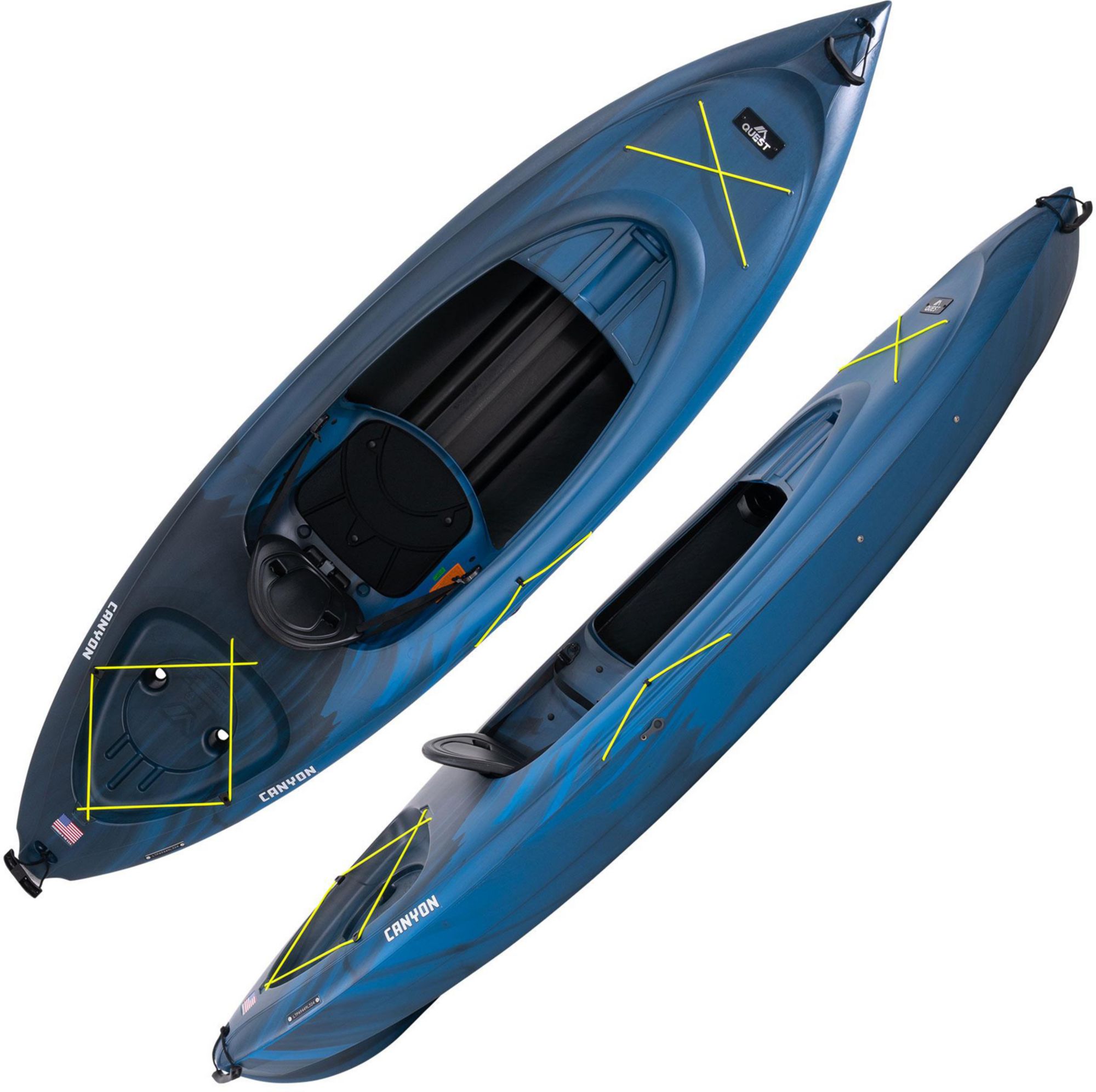 Kayak: 10' Quest Canyon 100, 10' Pelican Bandit NXT 100 $250, + More + Free Shipping $200