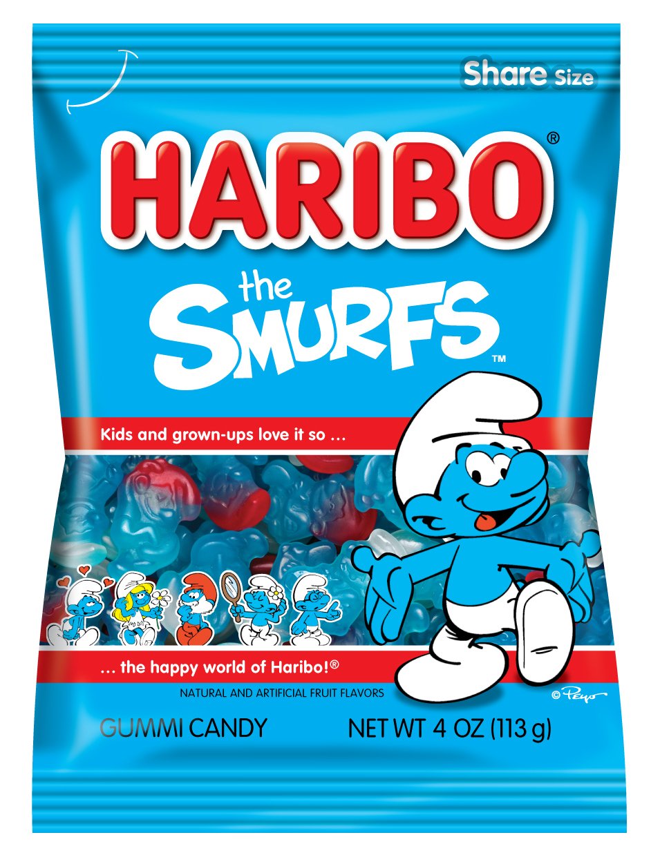4-Oz Haribo The Smurfs Gummy Candy $1.19 + Free Shipping w/ Prime or on $35+
