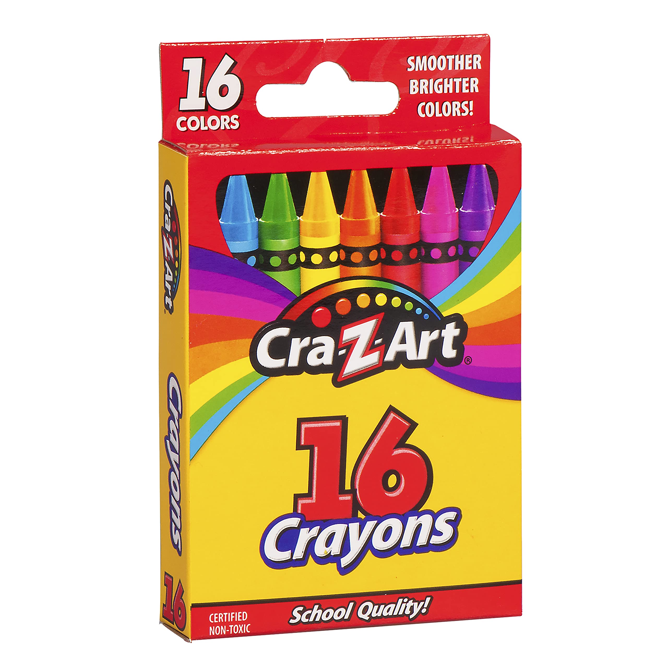 16-Count Cra-Z-Art Crayons (Assorted Colors) $0.63 + Free Shipping w/ Prime or on $35+