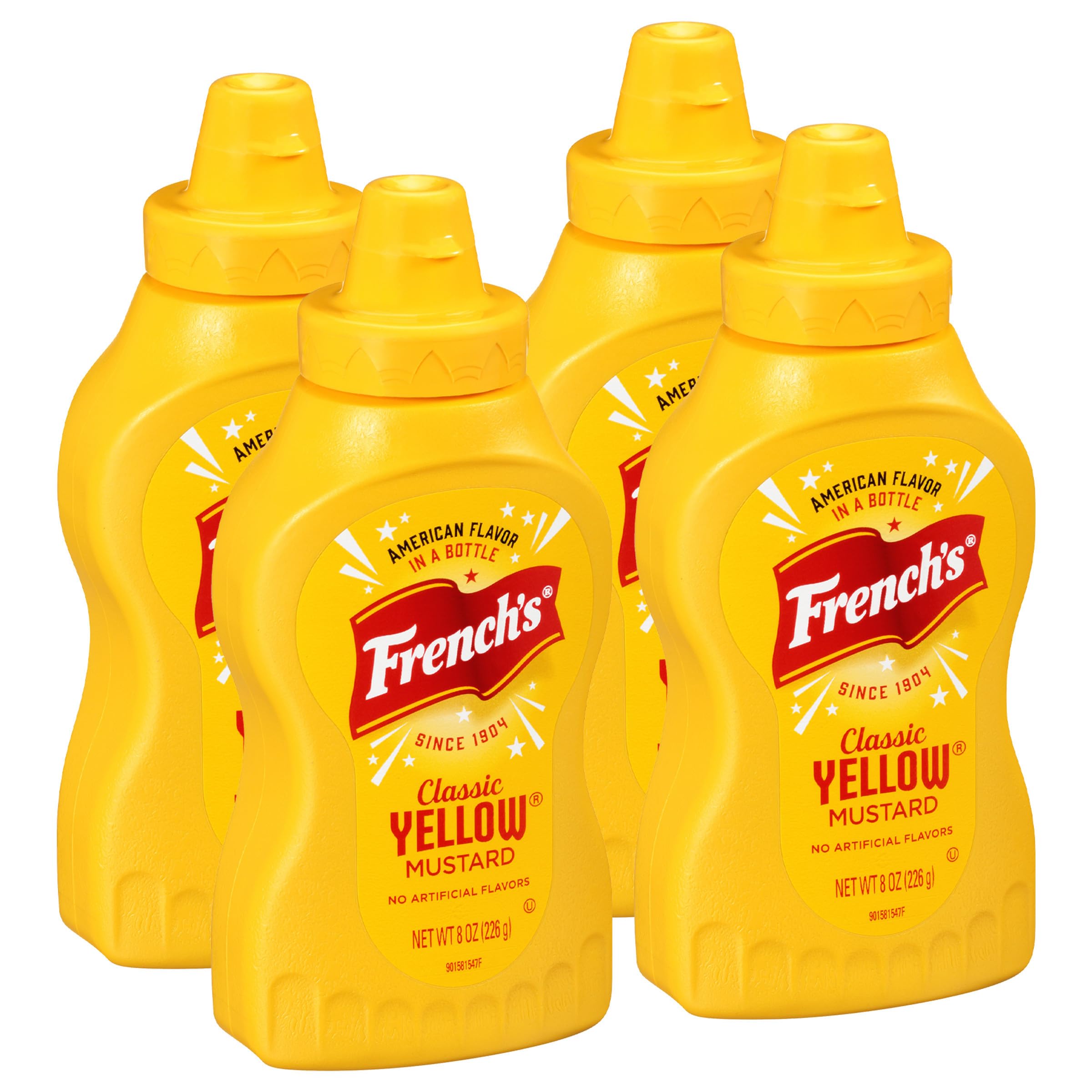 4-Pack 8-Oz French's Classic Yellow Mustard $3.96 + Free Shipping w/ Prime or on $35+
