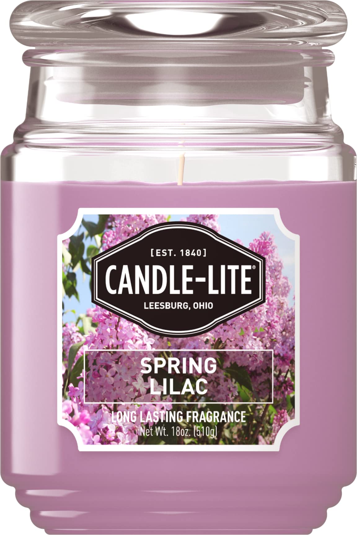 18-Oz Candle-Lite Scented Everyday Aromatherapy Candle (Spring Lilac) $4 w/ S&S + Free Shipping w/ Prime or on $35+