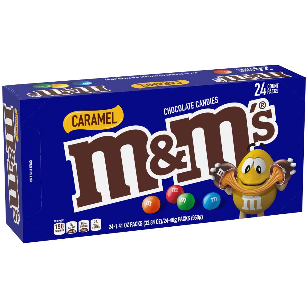 24-Pack 1.41-Oz M&M's Caramel Chocolate Candy $11.76 + Free Shipping w/ Prime or $35+