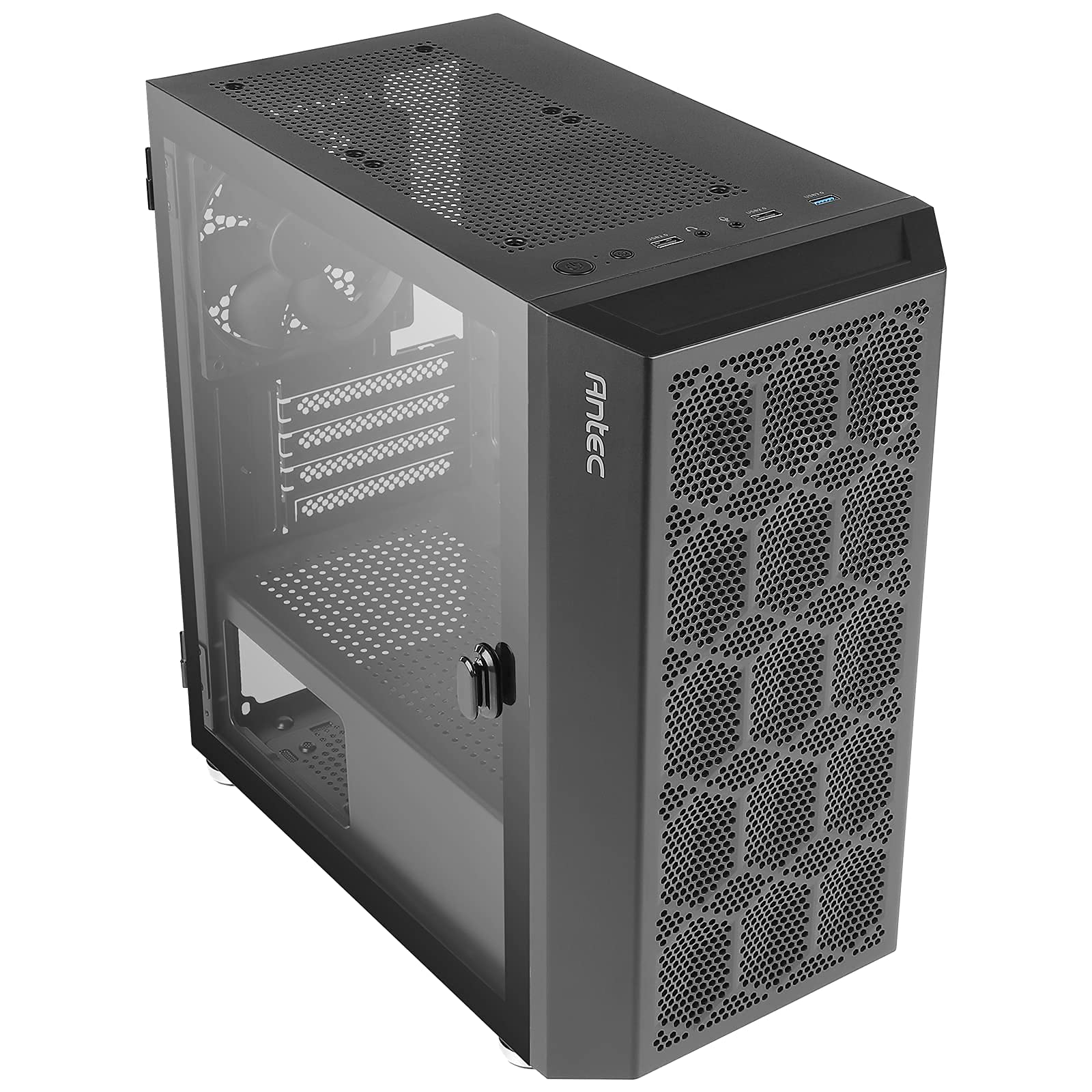 Antec NX200 M Micro-ATX Mini-Tower Computer Case w/ Window (Black) $49. ...