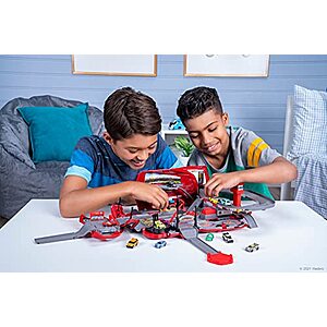 Micro Machines Corvette Raceway Transforming Playset