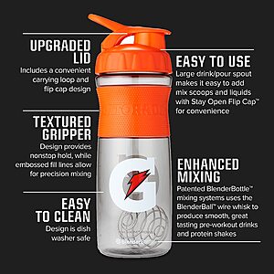 Hammer Nutrition Shaker Bottle, 28 oz