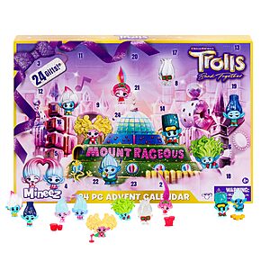 24-Piece DreamWorks Trolls Band Together Mineez Holiday Advent Calendar $12.69 + Free Shipping w/ Prime or $35+