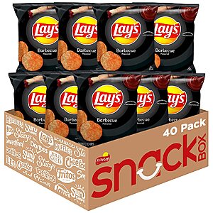 40-Count 1-Oz Lay's Barbecue Potato Chips $  13.62 w/ S&S + Free Shipping w/ Prime or on orders over $  35