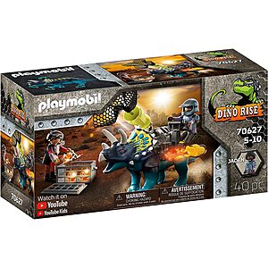Playmobil Dino Rise Triceratops: Battle for The Legendary Stones $  10.06 + Free Shipping w/ Walmart+ or $  35+