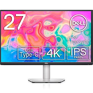 27" Dell S2722QC 4K UHD IPS LED Monitor $  250 + Free Shipping