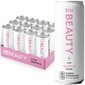 12-Pack 12-Oz Tru Seltzer Sparkling Drinks (Various) $  8.24 w/ S&S + Free Shipping w/ Prime or on $  35+