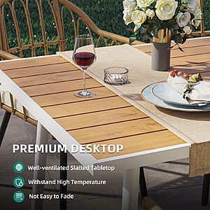 8-Piece YITAHOME Outdoor Patio Dining Set $  190 + Free Shipping