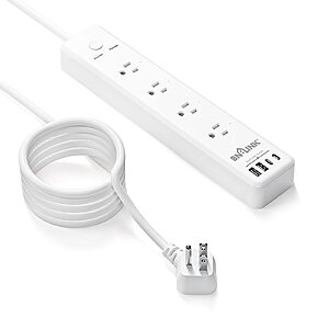 4-Outlet BN-LINK Surge Protected Power Strip w/ PD 20W Fast Charging USB-C (White) $  10 + Free Shipping w/ Prime or on $  35+