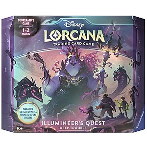 Ravensburger Disney Lorcana TCG: Illumineer's Quest Deep Trouble $  40 + Free Shipping