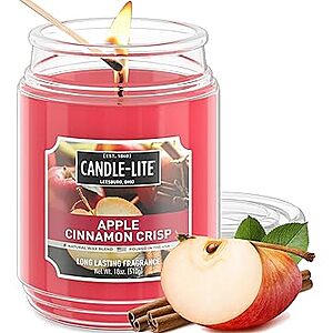 18-Oz Candle-LITE Scented Candles (Various Scents) from $  7.69 w/ S&S + Free Shipping w/ Prime or on $  35+