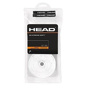 30-Pack HEAD XtremeSoft Racquet Overgrip (White) $  22 + Free Shipping w/ Prime or on $  35+