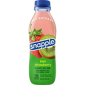 12-Pack 16-Oz Snapple Kiwi Strawberry Juice Drink $  8.26 w/ S&S + Free Shipping w/ Prime or on $  35+