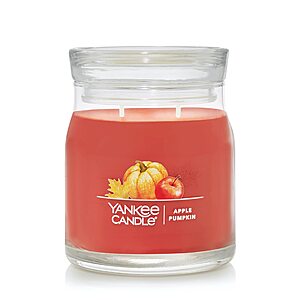 13-Oz Yankee Candle Medium Jar 2-Wick Candle (Apple Pumpkin) $7.60 w/ S&S + Free Shipping w/ Prime or $35+