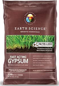 25-lbs. Earth Science Fast Acting Gypsum Soil Amendment $15.25 