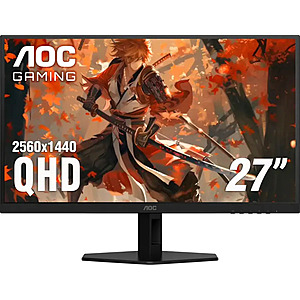 27" AOC Q27G40XMN 1440p 180Hz VA QD-MiniLED Gaming Monitor $249.99 + Free Shipping