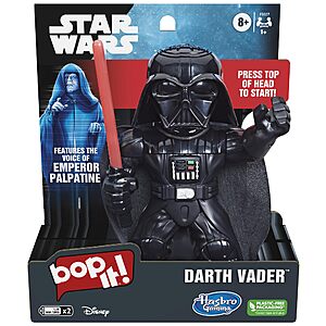 Bop It! Star Wars Darth Vader Edition Game $6.71 + Free Shipping w/ Prime or on $35+
