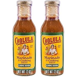 2-Pack Cholula Marinade & Cooking Sauce (Carne Asada) $6.76 + Free Shipping w/ Prime or $35+
