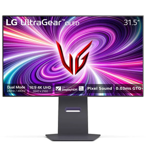 32" LG UltraGear OLED Dual Mode 4K UHD 240Hz or FHD 480Hz 0.03ms G-Sync Gaming Monitor (Open-Box Condition) $619.99 + Free Shipping