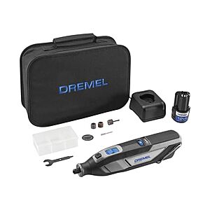 Dremel 8240-5 12V Cordless Rotary Tool Kit w/ Carry Bag (Factory Reconditioned) $62.99 + Free Shipping w/ Prime