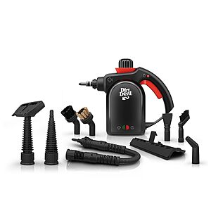 Dirt Devil 7-in-1 Portable Corded Handheld Steamer w/ Multi-Surface Cleaning Tools (Black) $27.55 + Free Shipping w/ Prime or on $35+