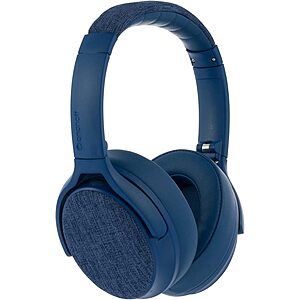 Made for Amazon Active Noise Cancelling Bluetooth Headphones w/ Built-in Microphone (Blue) $19.99 + Free Shipping w/ Prime or on $35+