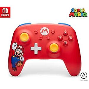 PowerA Wireless Controller for Nintendo Switch w/ Motion Controls (Mario) $29.99 + Free Shipping