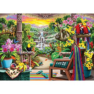 1000-Piece Wonder Forge Tropical Retreat Jigsaw Puzzle $5.24 + Free Shipping w/ Prime or on $35+