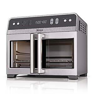 Ninja 8-in-1 French Door Countertop Oven w/ Air Fry (FO100) $189 + Free S&H